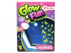 Glow'N Fun Lovas fluoreszkáló dekor matrica