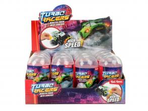 Turbo Racers Monster Truck meglepetés kisautó kilövovel 1db