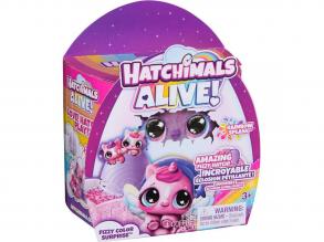 Hatchimals: Alive! Gyujtheto, színváltoztató meglepetés figurák tojásban - Spin Master