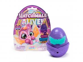 Hatchimals Alive!: Neon Rainbow meglepetés figura - Spin Master