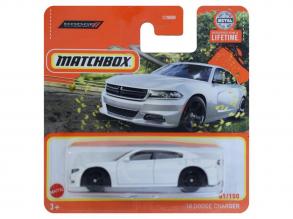 Matchbox: 2018 Dodge Charger fehér kisautó 1/64  Mattel