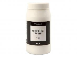 Pigment struktúrájú modellező paszta, fehér, 500 ml