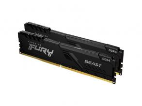 Kingston 64GB/3600MHz DDR-4 (Kit of 2) FURY Beast Black (KF436C18BBK2/64) memória