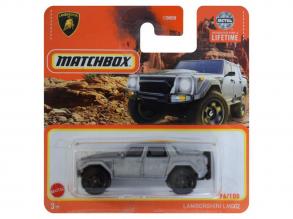 Matchbox: Lamborghini LM002 ezüstszürke kisautó 1/64  Mattel