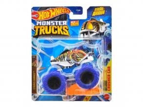 Hot Wheels Monster Trucks: Piran-Ahhhh színes monster kisautó 1/64 - Mattel