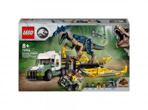 LEGOŽ Jurassic World Dinóküldetések: allosaurust szállító kamion (76966)