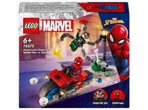 LEGOŽ Super Heroes: Motoros üldözés: Pókember vs Doc Ock (76275)