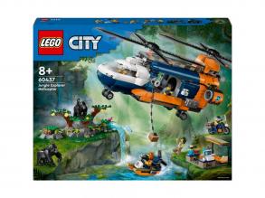 LEGO City: Dzsungelkutató helikopter a bázison (60437)