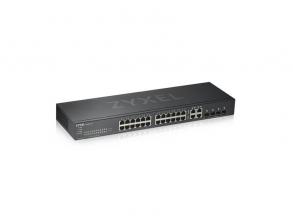 ZyXEL GS1920-24v2 28port GbE LAN L2 menedzselhető switch