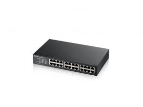 ZyXEL GS1100-24E v3 24port LAN 10/100/1000Mbps nem menedzselhető gigabit switch