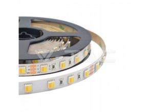 5 méter LED szalag , 24 Volt DC , 2835 , CCT , 120 led/m , 14V , IP65