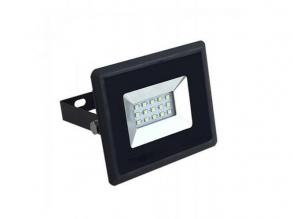 LED reflektor , 30 Watt , Ultra Slim , meleg fehér , E-series , fekete