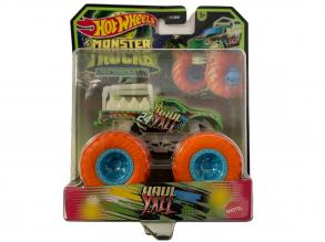 Hot Wheels: Monster Trucks Haul Yall sötétben világító járgány - Mattel