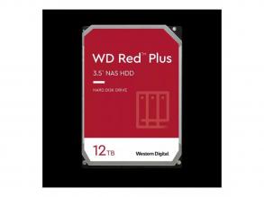 Western Digital 3,5" 12000GB belső SATAIII 7200RPM 256MB RED PLUS WD120EFBX winchester 3 év