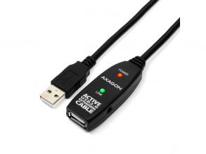 Axagon ADR-205 aktív USB hosszabbító kábel 5m