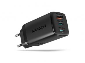 Axagon ACU-DPQ65 GaN USB-A + 2xUSB-C PD3.0/QC4+/PPS/Apple 65W hálózati töltő