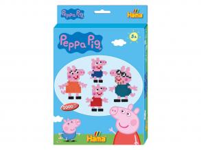 Hama vasalható gyöngykészlet - Peppa Malac, 2000 db.