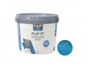 Creall Play It kinetikus homok - 750 g, kék