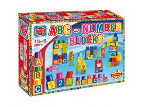 Maxi Blocks ABC építőkockák 64 db-os