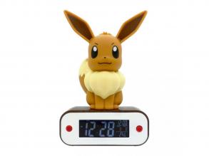 Pokémon LED-es lámpa ébresztőóra Eevee