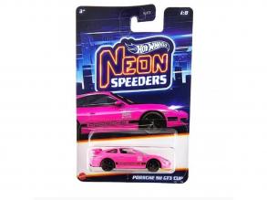 Hot Wheels: Neon Speeders Porsche 911 GT3 Cup kisautó 1/64 - Mattel