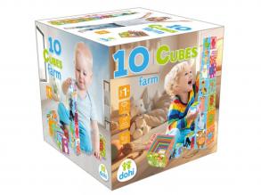 10 Cube Kockarakosgató játék - Farm