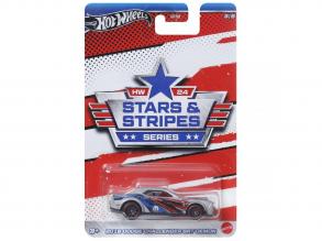 Hot Wheels: Stars & Stripes széria 2018 Dodge Challenger SRT Demon 1/64 - Mattel