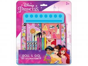 Luna: Roll&Go Disney Hercegnok színezo szett