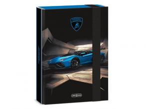 Ars Una: Lamborghini kék gumis A5-ös füzetbox
