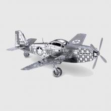 P-51 Mustang repülő , fém építő