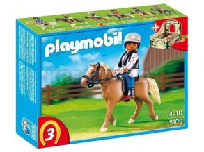 Haflingi póni karámmal - playmobil 5109