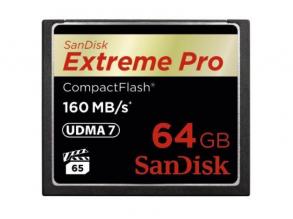 Sandisk 64GB Compact Flash Extreme Pro memória kártya