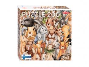 Nyúl puzzle, 200 darab.