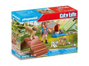 Playmobil: Városi élet - Kutyakiképzés (70676)