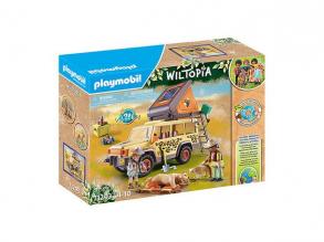 Playmobil Wiltopia: terepjáróval az oroszlánoknál - 7129