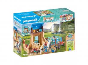 Playmobil A vízesés lovai Amelia és Whisper játékkészlet - 71353