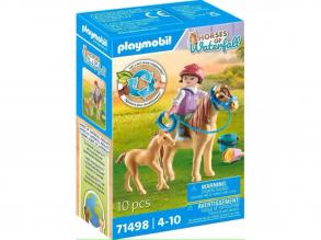 Playmobil: Kislány pónival és csikóval (71498)