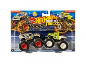 Hot Wheels Monster Trucks Potty Central vs Really Gotta Go dupla jármű csomag - Mattel